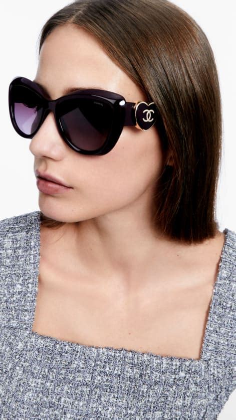 chanel heart sunglasses|chanel sunglasses sale clearance.